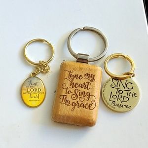 3 Religious Keychains